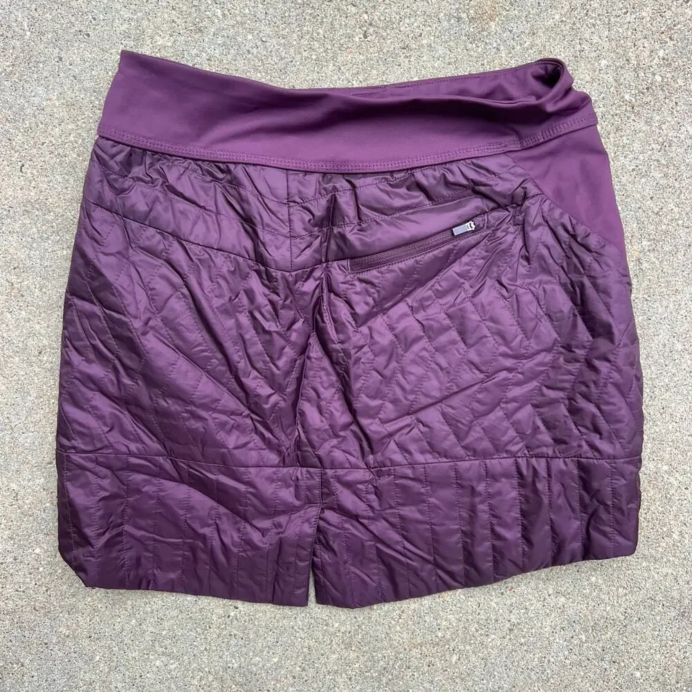 Mountain Hard Wear Purple Quilted Puffy Winter Over Skirt Gorpcore SMALL